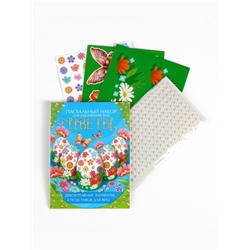 Набор для украшения яиц на Пасху «Цветы», 13×10 см