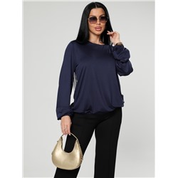 Мирея - блуза темно-синий