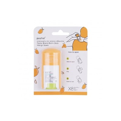 Бальзам в стике с ароматом Манго Pastel Brand Balm Stick Mango scent 6 гр