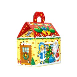 Сладкий новогодний подарок «Игрушечный домик», 500 г