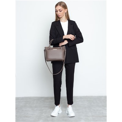 Женская кожаная сумка Richet 3194LN 612 Тауп
