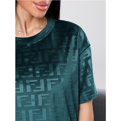 Чиэра-Жаккард - костюм изумруд