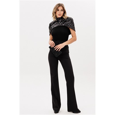 Брюки EOLA 2925.3 черный_меланж