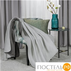 MEDSLEEP АЛЬБЕК сер Плед 130x180, 1 пр., 60% хл., 40% акрил