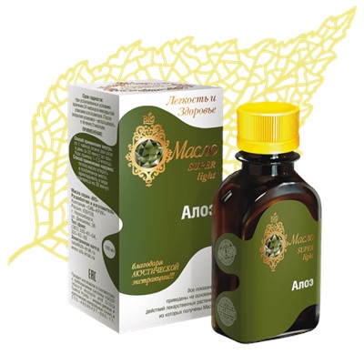 Масло натуральное Алоэ серии "BIO" Сиб-Крук  0,1л