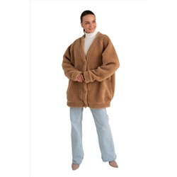 Кардиган ДЛИННЫЙ ТЕДДИ цвет Кемел