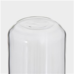 Стаканы «Брук» Magistro, 450 мл, 7,5×15 см, набор 2 шт, стекло, прозрачные