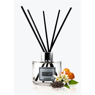 RENI HOME 34 Black pepper & Amber, Neroli / Черный перец и амбра, нероли(аромат для дома), 100 мл