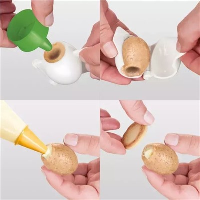 Формочки для печенья с начинкой Tescoma Delicia, 3 шт