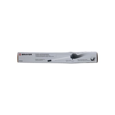 УЦЕНКА Плойка BRAYER 3202BR, 25 Вт, керамическое покрытие, d=9 мм,чёрно-серебристая
