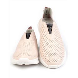 03-YD19-2D LT. PINK Полуботинки спортивные женские (натуральная кожа)