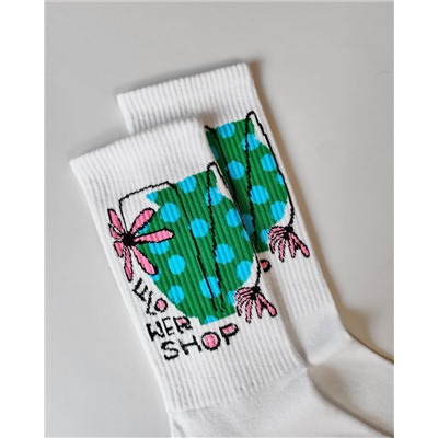 Носки р.35-40 "Абстракция" Flower