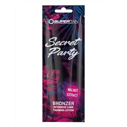 SuperTan Бронзатор для загара с экстрактом грецкого ореха / Secret Party, 15 мл