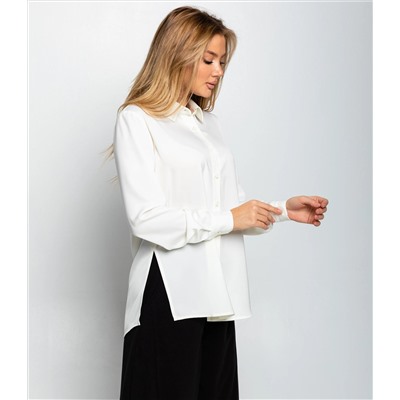 Блуза #1В2321, молоко