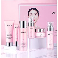 VEZE, Набор уходовой косметики с ферментом ласточкиного гнезда Bird`s Nest Element (6 средств)