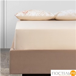 DOME ИЗАМАЛИ Простыня на резинке 160х200х25, 1 пр, хл.