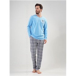 204072 5262 Комплект мужской Vienetta с брюками Дроп