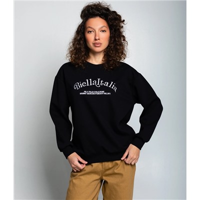 Свитшот #КТ1709, чёрный