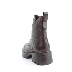 04-M3-1483 BROWN Ботинки зимние женские (натуральная кожа, натуральный мех)