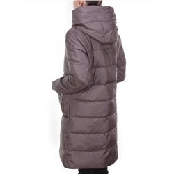 2119 DARK GREY Пальто зимнее женское MELISACITI (200 гр. холлофайбер)