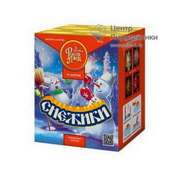 Снежики (1"х16) (ЕС422)Фейерлэнд