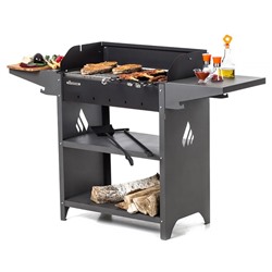 Мангал Family Standart Grill FSG2000, 133.2×39.4×89.5 см, 2 мм, крышка, боковые полки