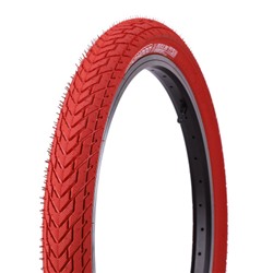 Покрышка для велосипеда KRYPTON BMX WOOHOOO DARK RED 20X2.35  30TPI