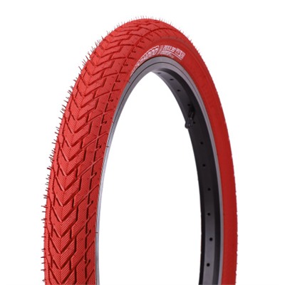 Покрышка для велосипеда KRYPTON BMX WOOHOOO DARK RED 20X2.35  30TPI