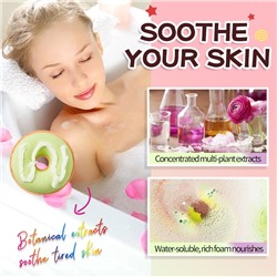 Бомбочка для ванны с морской солью ПОНЧИК Sadoer, 100 гр.