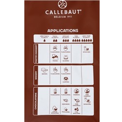 Шоколад кондитерский молочный 33.6% Callebaut №823, таблетированный, 2.5 кг
