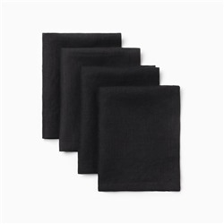 Набор салфеток «Этель» Linen collection, 30×40 см - 4 шт., 100% лён, 170 г/м²