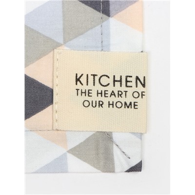 Набор салфеток «Этель. Треугольники», 30×40 см - 2 шт., сатин 110 г/м²