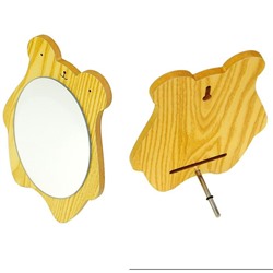 Зеркало настольное Bear wood 24*17*1 см R-278