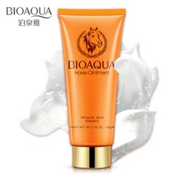 Пенка для умывания с лошадиным жиром BioAqua Horseoil, 100 гр