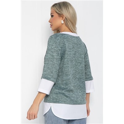 Джемпер Нежный акцент (мята) Б12615-4