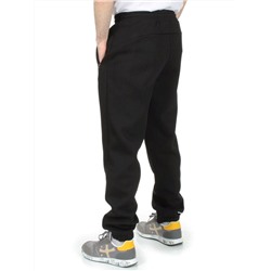 E21BR BLACK Брюки спортивные мужские (90% хлопок, 10% полиэстер)