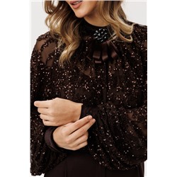 Блуза, топ EOLA 3023 шоколад