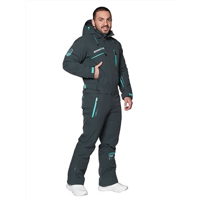 Комбинезон A-89025 Темно-серый