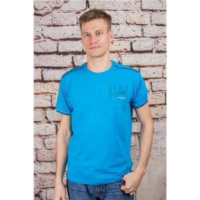 Футболка 3936 бирюзовый MAX WAY