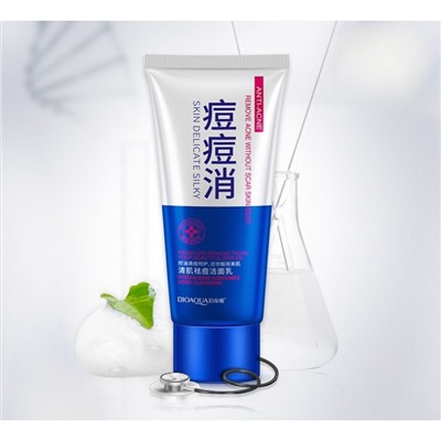 BIOAQUA Пенка для умывания анти-акне с маслом Ши, 100 гр.
