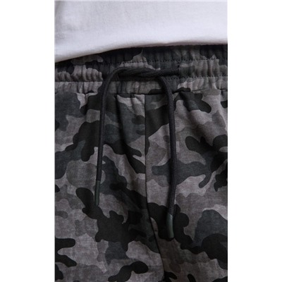 Шорты F411-09020 grey  camo