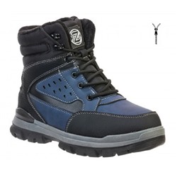Ботинки зима Зебра 18783-5 син ( 1,5)