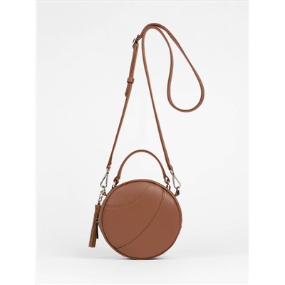 Женская кожаная сумка Richet 3201LN 662 Рыжий