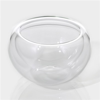 Пиалы с двойными стенками Magistro «Сакура», набор 6 шт.: 50 мл, стекло, прозрачные