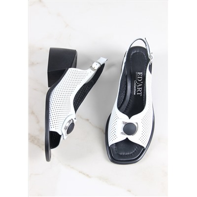 Босоножки ED'ART 5030p.23663'bl. белый