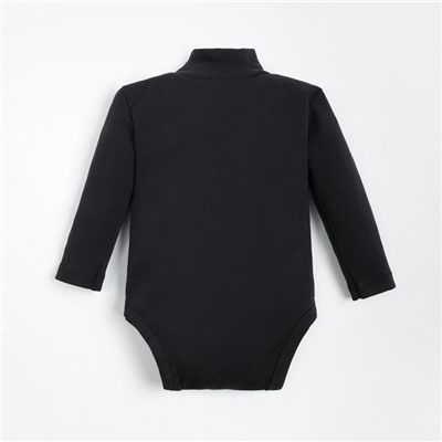 Боди (водолазка) Крошка, Я BASIC LINE, рост 74-80 см, черный
