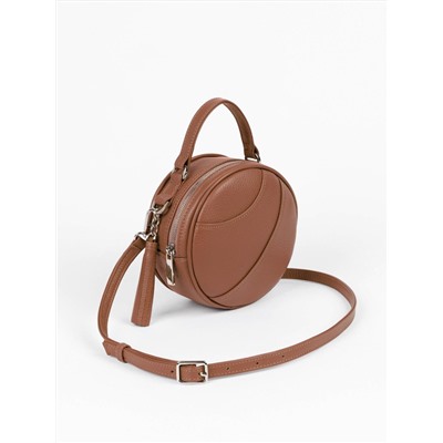 Женская кожаная сумка Richet 3201LN 662 Рыжий