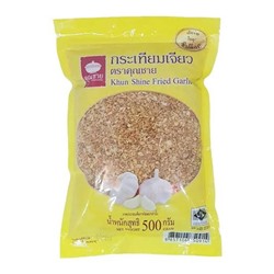Тайский Сушеный Жареный Чеснок от Khun Shine Fried Garlic 500 гр