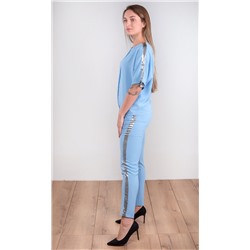 Костюм женский с лампасами 252776, размер S,M,L,XL