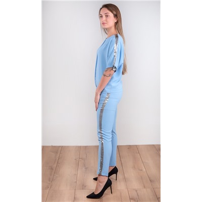 Костюм женский с лампасами 252776, размер S,M,L,XL